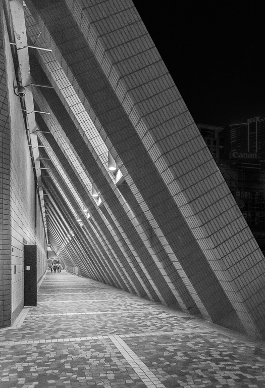 Stage Door of the Hong Kong Cultural Center